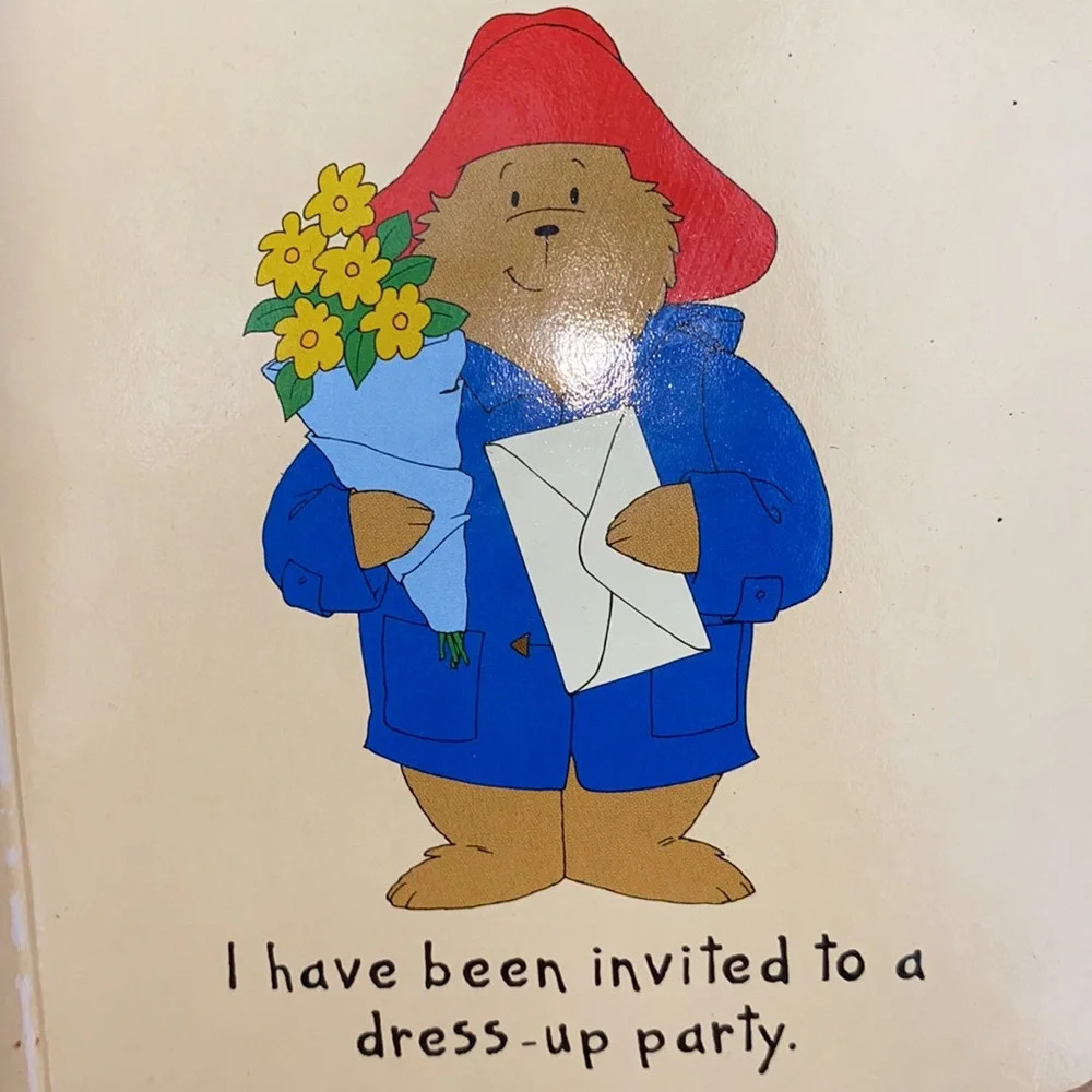 Paddington Bear dresses up- chick fil a collection book - Picture 5 of 7